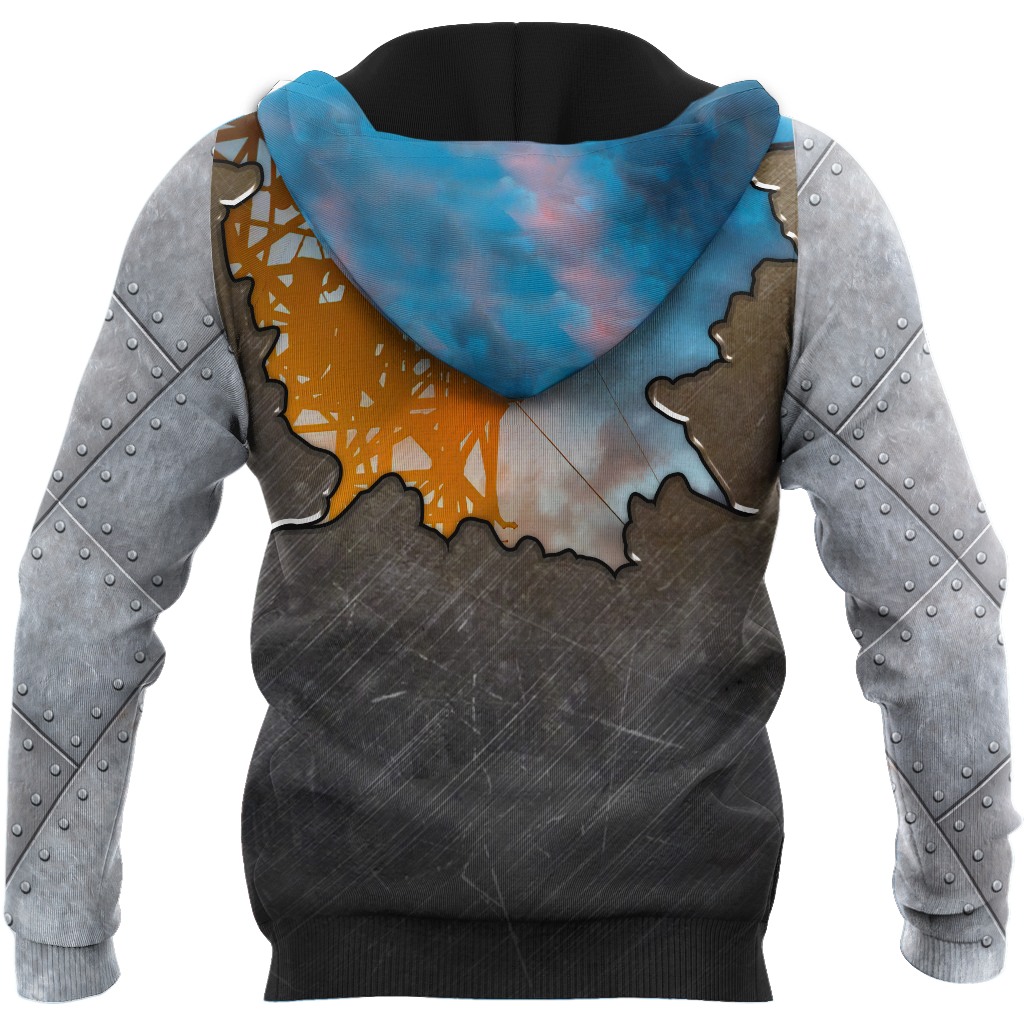 Premium Unisex All Over Printed Electrician Shirts MEI