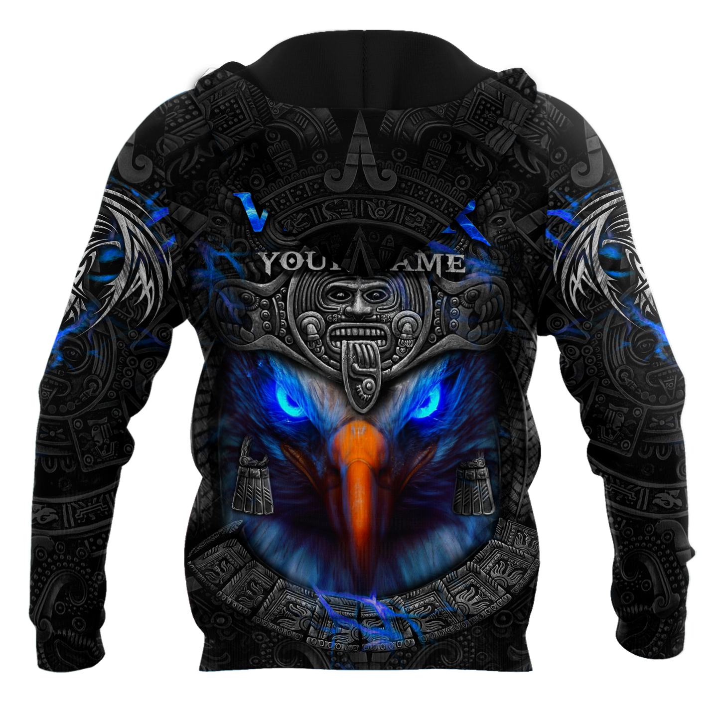 Eagle Warior Aztec 3D All Over Printed Shirts For Men And Women