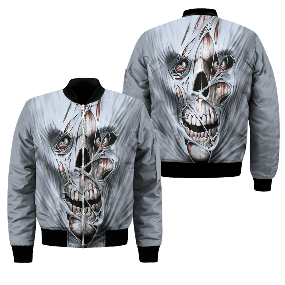 Premium Skull 3D All Over Printed Unisex Shirts
