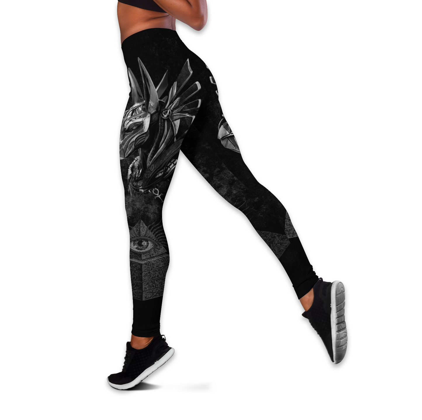 Horus Eye Egypt Anubis Ancient 3D print Combo Legging Tank
