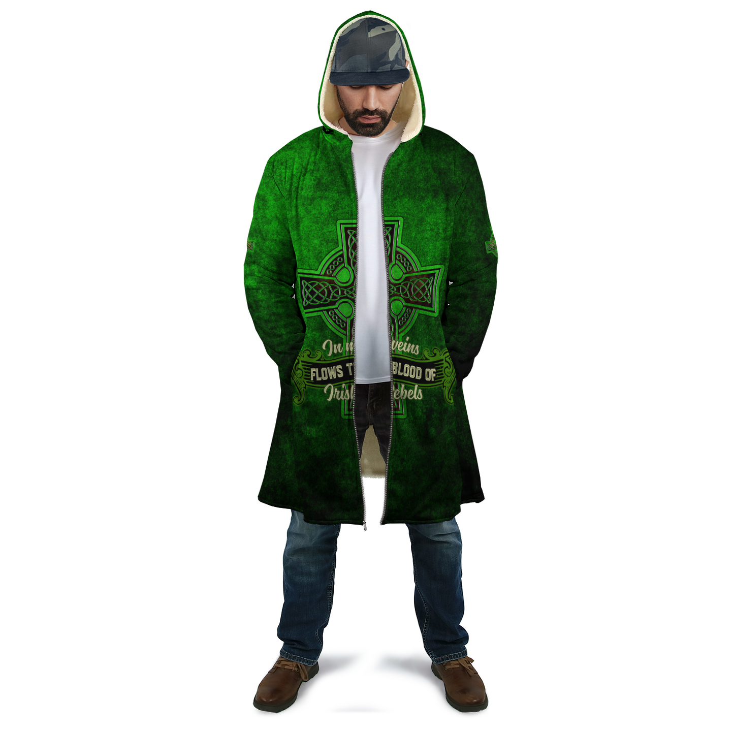 Irish St.Patrick day 3d hoodie shirt for men and women