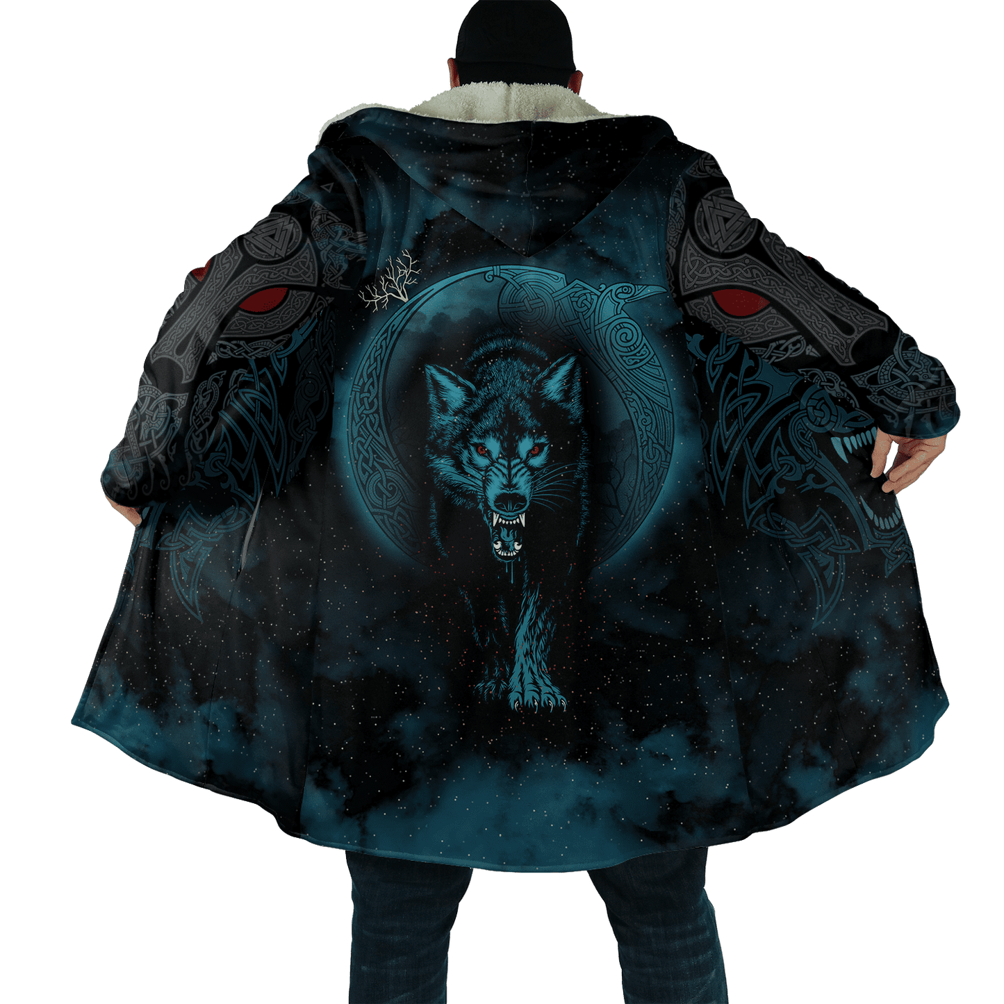Wolf Viking 3D All Over Printed Unisex Shirts