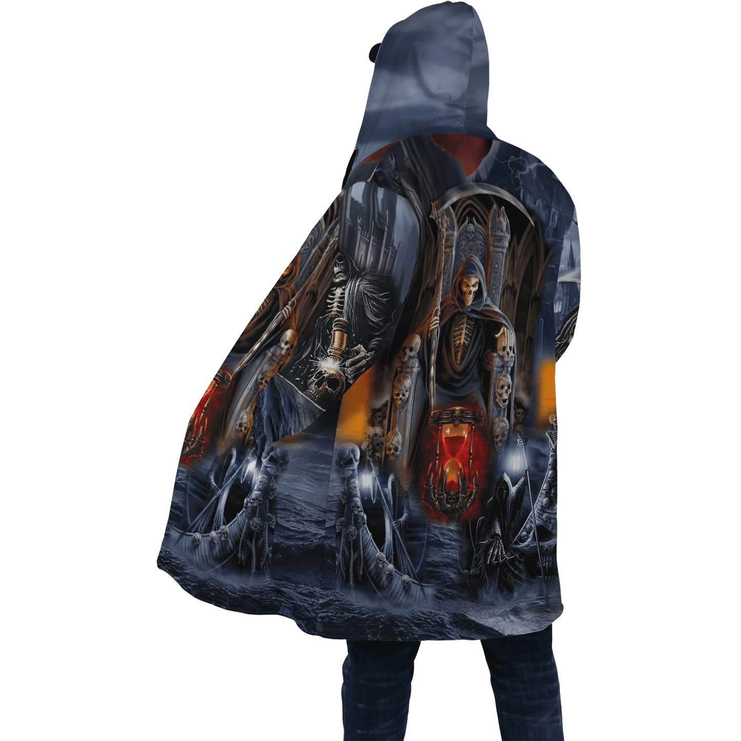 Premium Skull 3D All Over Printed Unisex Shirts