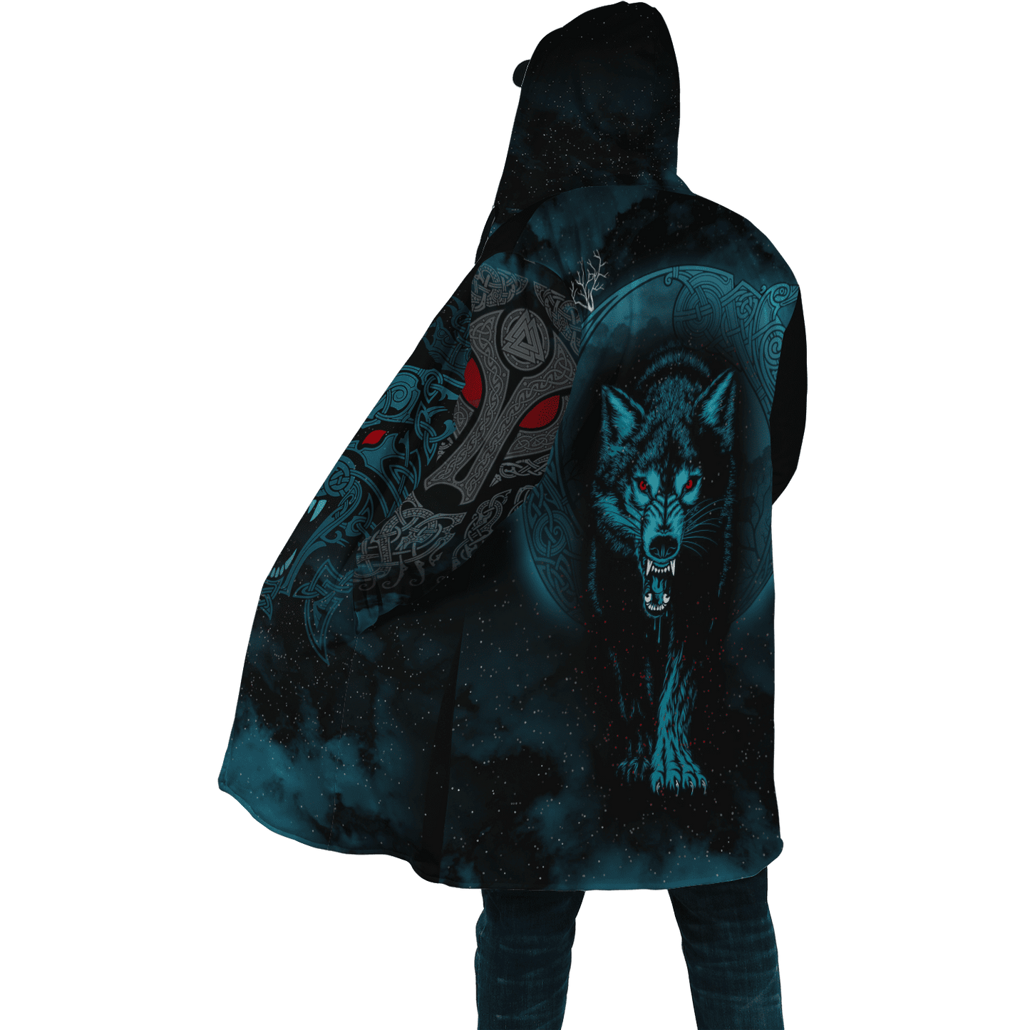 Wolf Viking 3D All Over Printed Unisex Shirts
