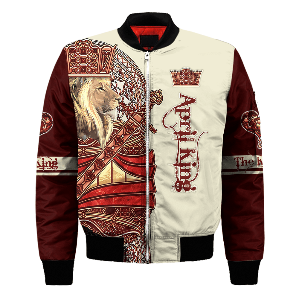 April King Lion 3D All Over Printed Unisex Shirts