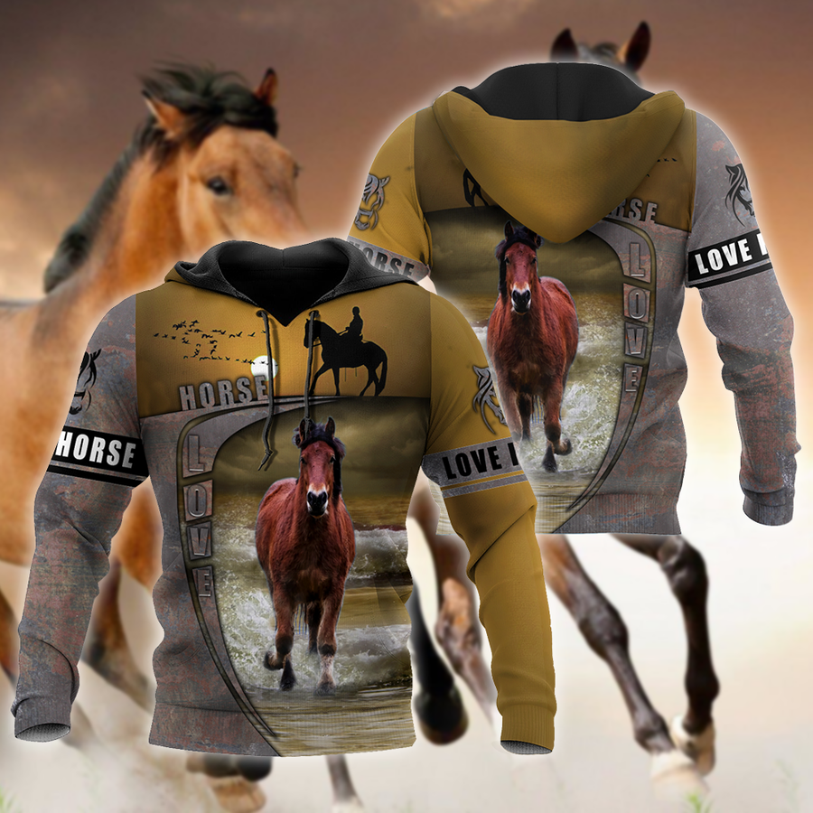 Love Horse 3D All Over Printed Shirts VP09112002XT