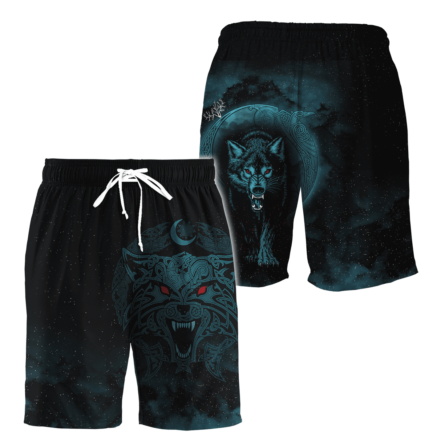 Wolf Viking 3D All Over Printed Unisex Shirts