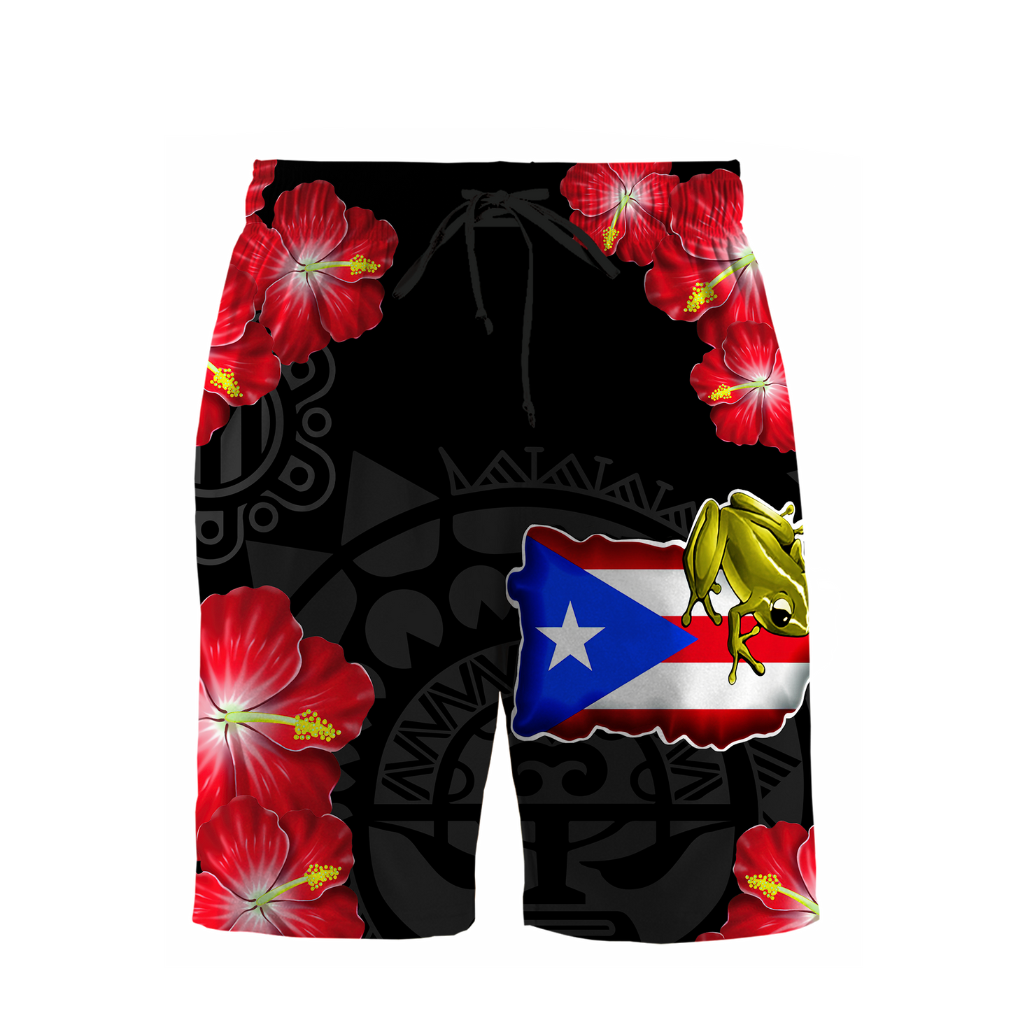 Customize Name Puerto Rico Combo T-Shirt And Board Short SN17042101.S5