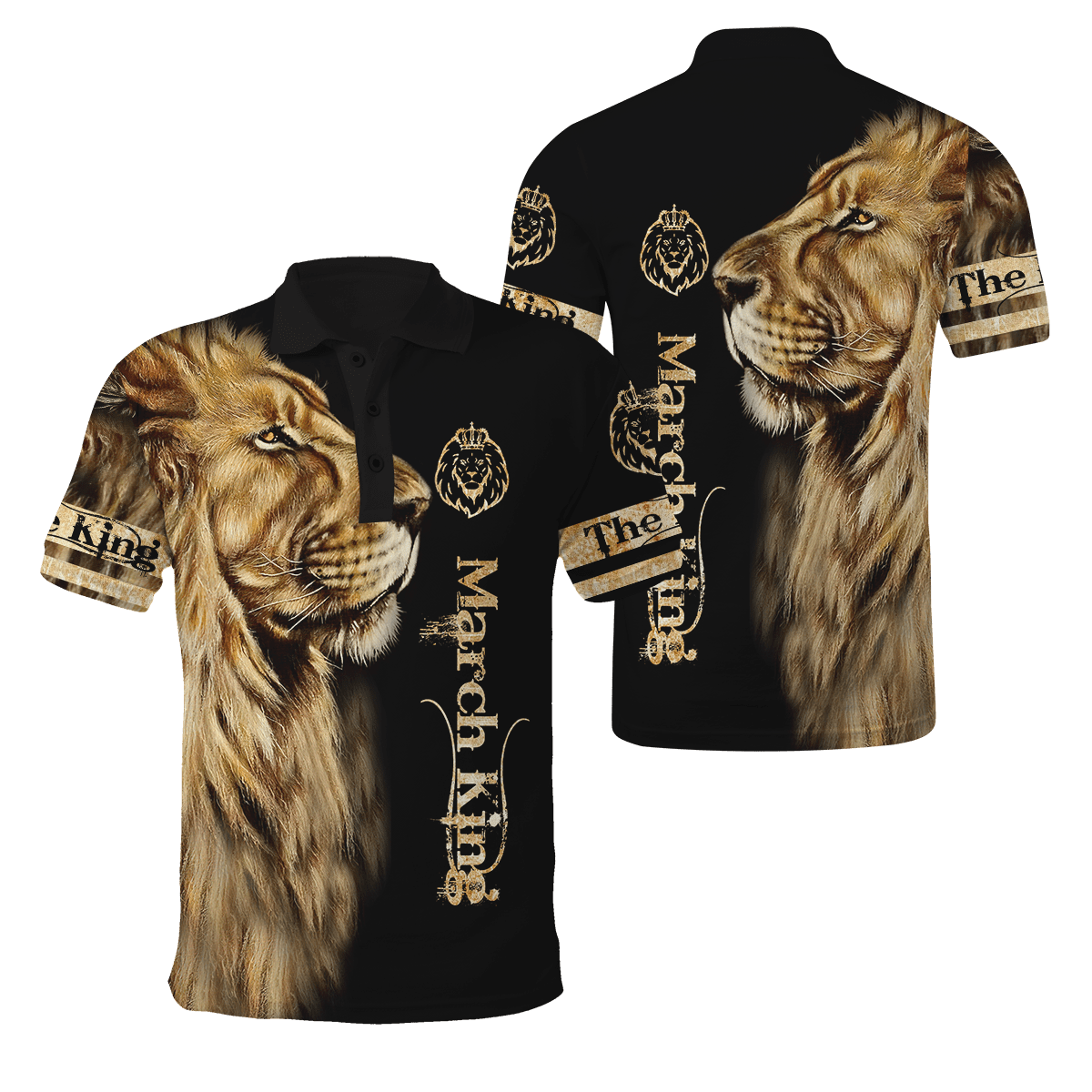May King 3D All Over Printed Unisex Shirts