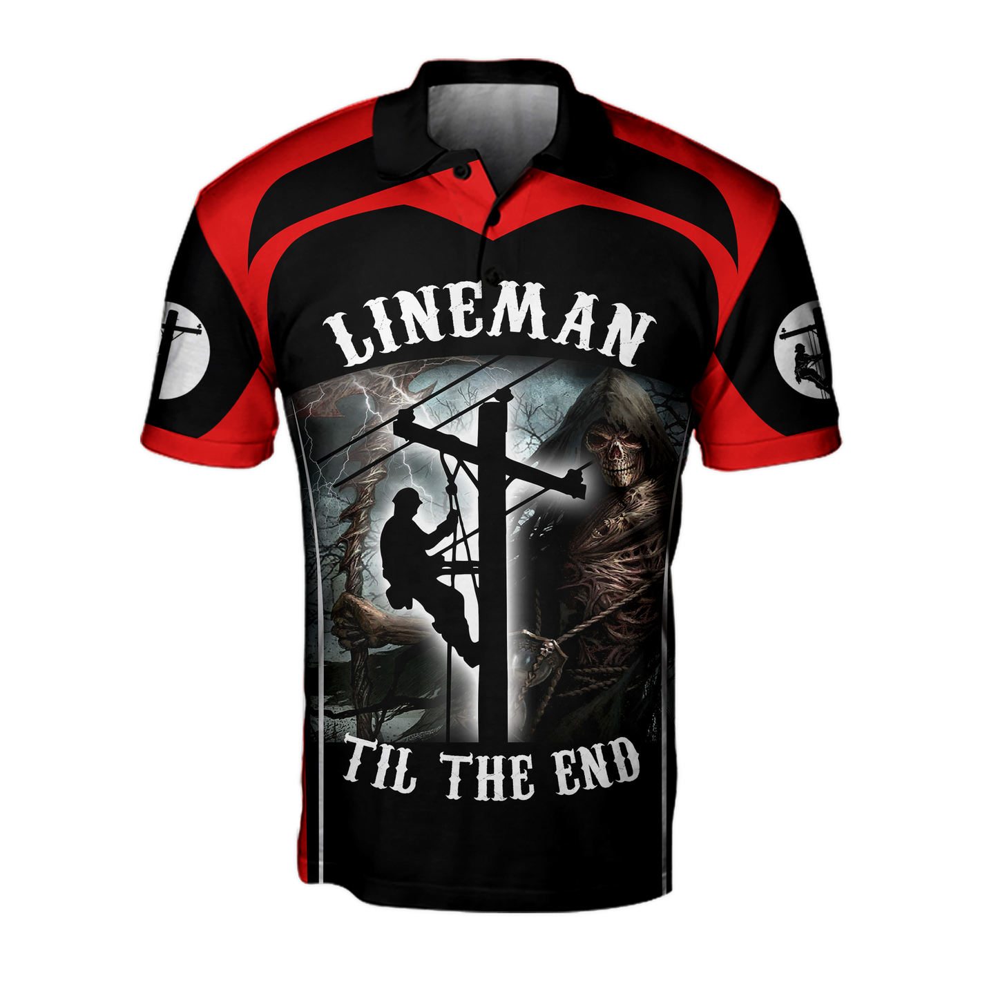 Premium Unisex All Over Printed Lineman Shirts MEI