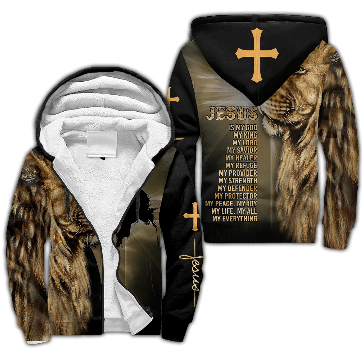 Jesus In My Heart 3D All Over Printed Unisex Shirts