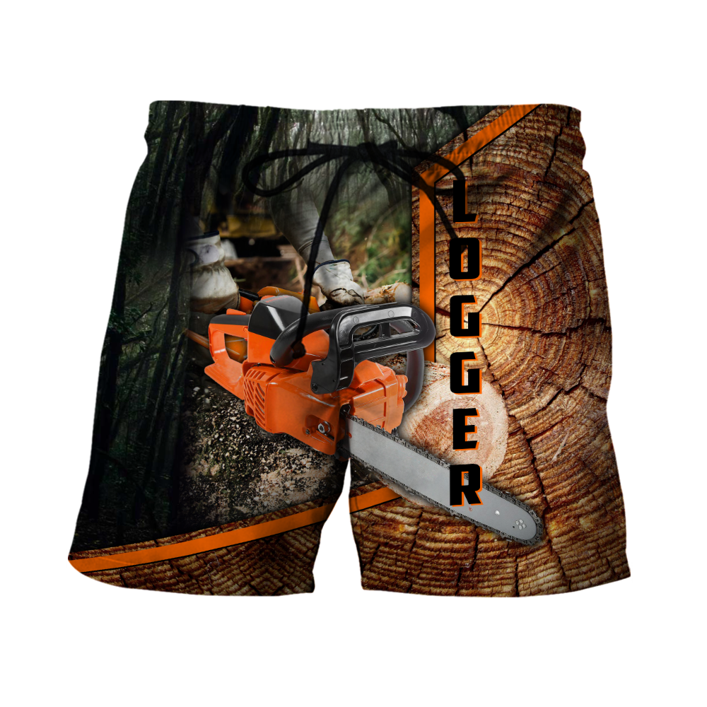 Logger Chainsaw 3D Unisex Hoodie TR1111204XT