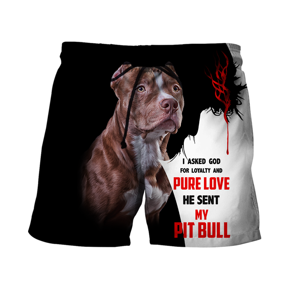 Premium God Sent Me My Pit Bull Unisex Shirts