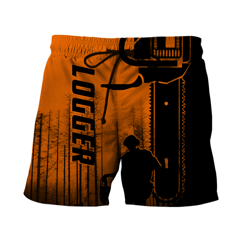 Premium Logger Man Orange Unisex Shirts DL20103205