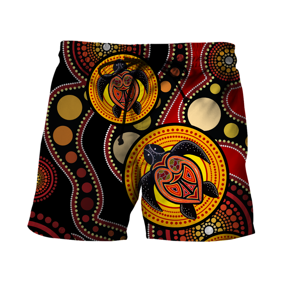 Aboriginal Australia Indigenous Turtles Painting Art shirts for men and women TR2606202S