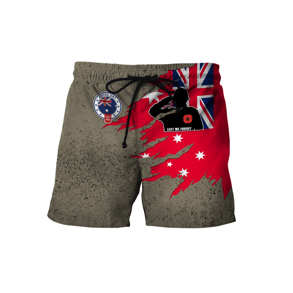 Anzac day remembrance Kiwi and Australia Veteran uniforms 3D print shirt