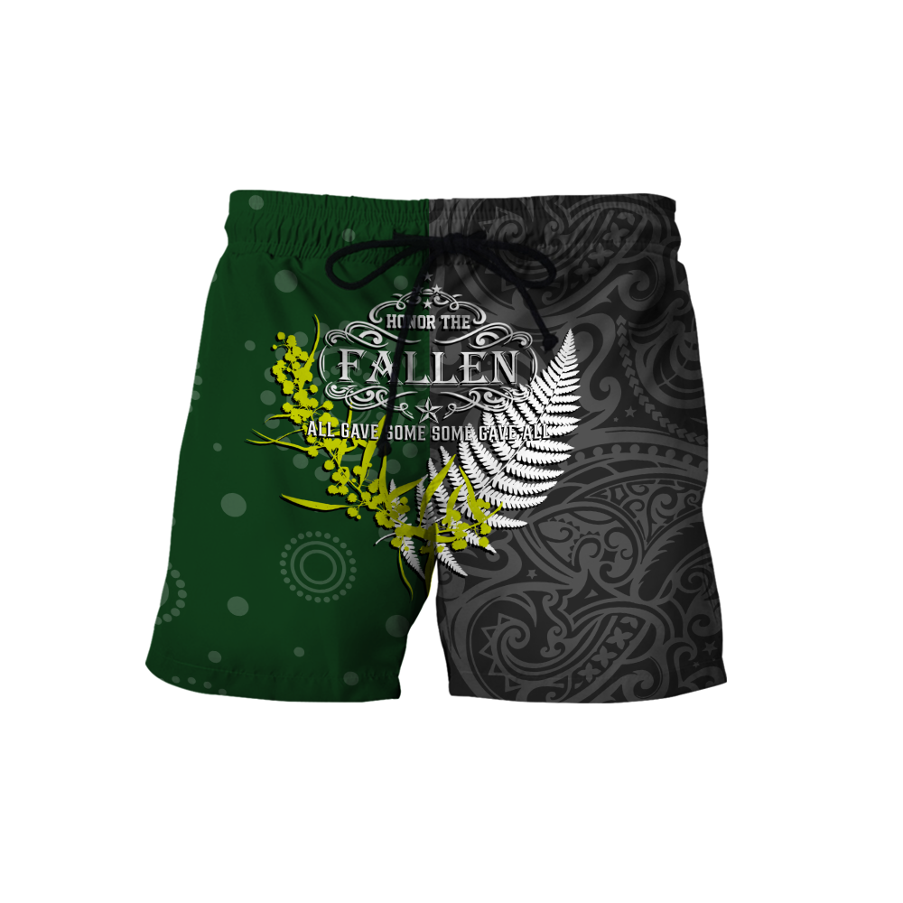 Honor and respect day culture Australia and Kiwi Veteran 3D print shirts