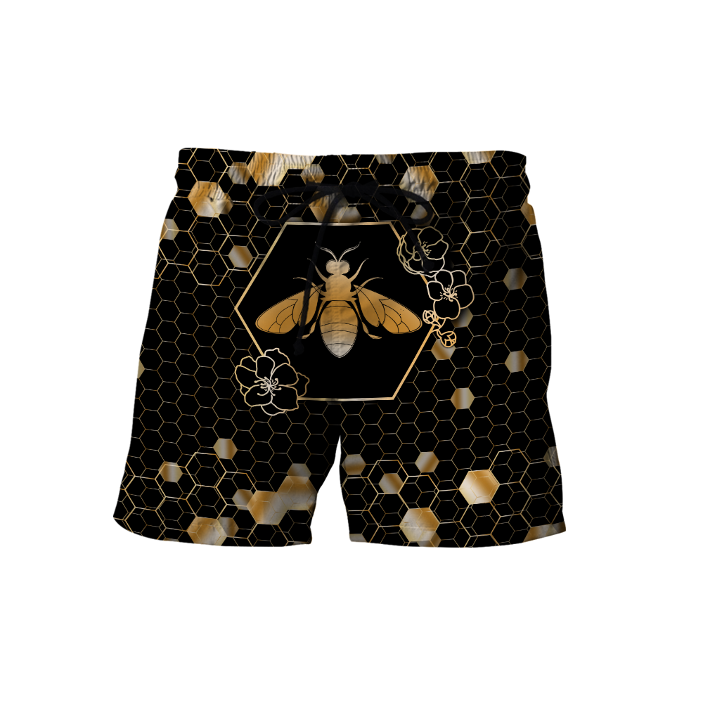 Premium Unisex All Over Printed Golden Bee Shirts MEI