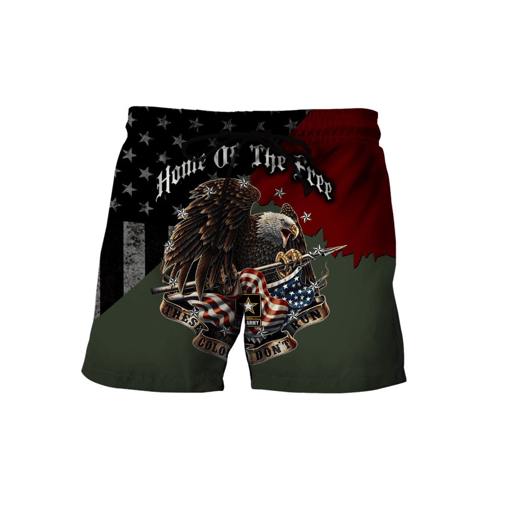 Home Of The Free US Veteran 3D All Over Printed Hoodie HHT26052101
