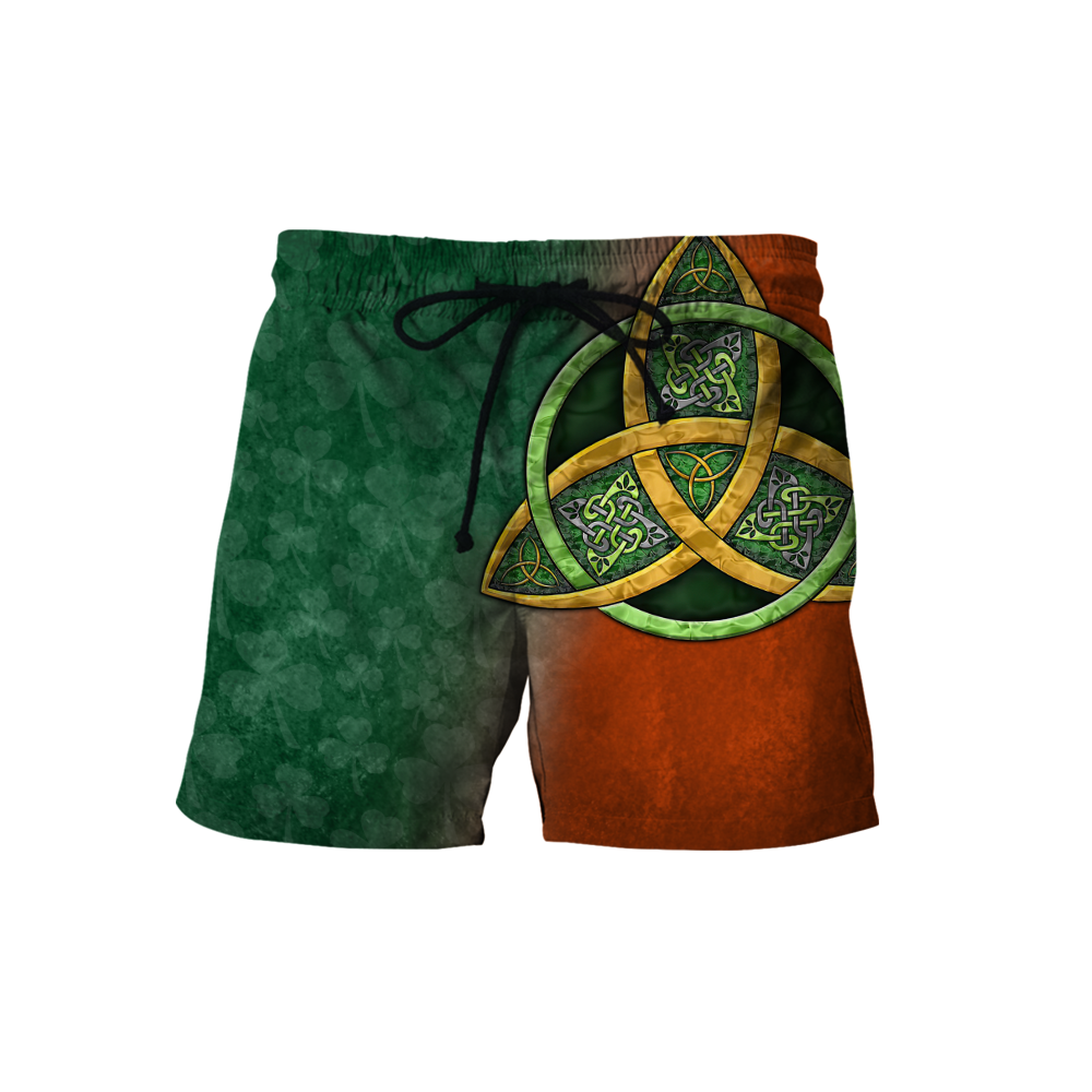 Irish St.Patrick celtic 3d hoodie shirt for men and women custom name