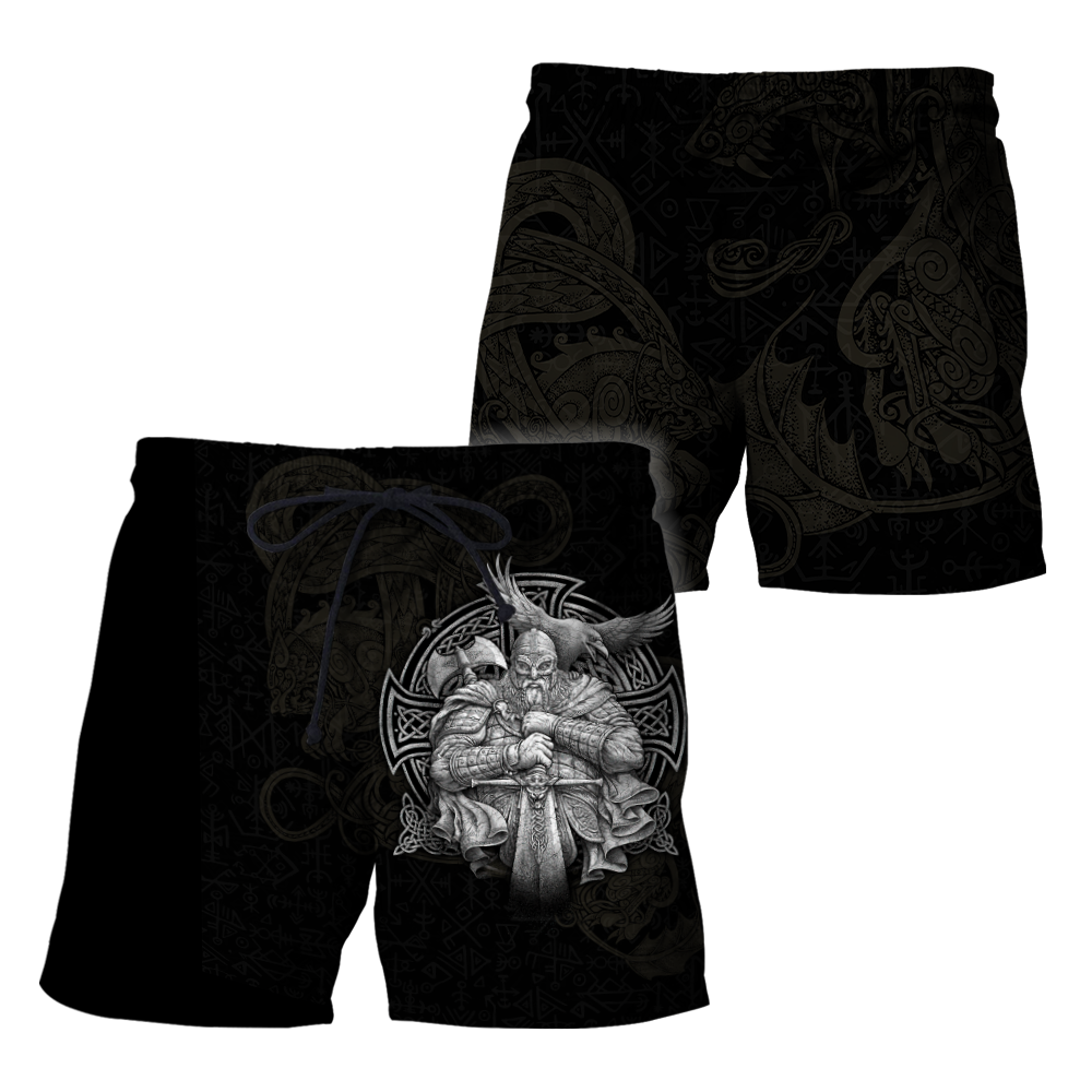 Customized Name Viking 3D All Over Printed Unisex Shirts