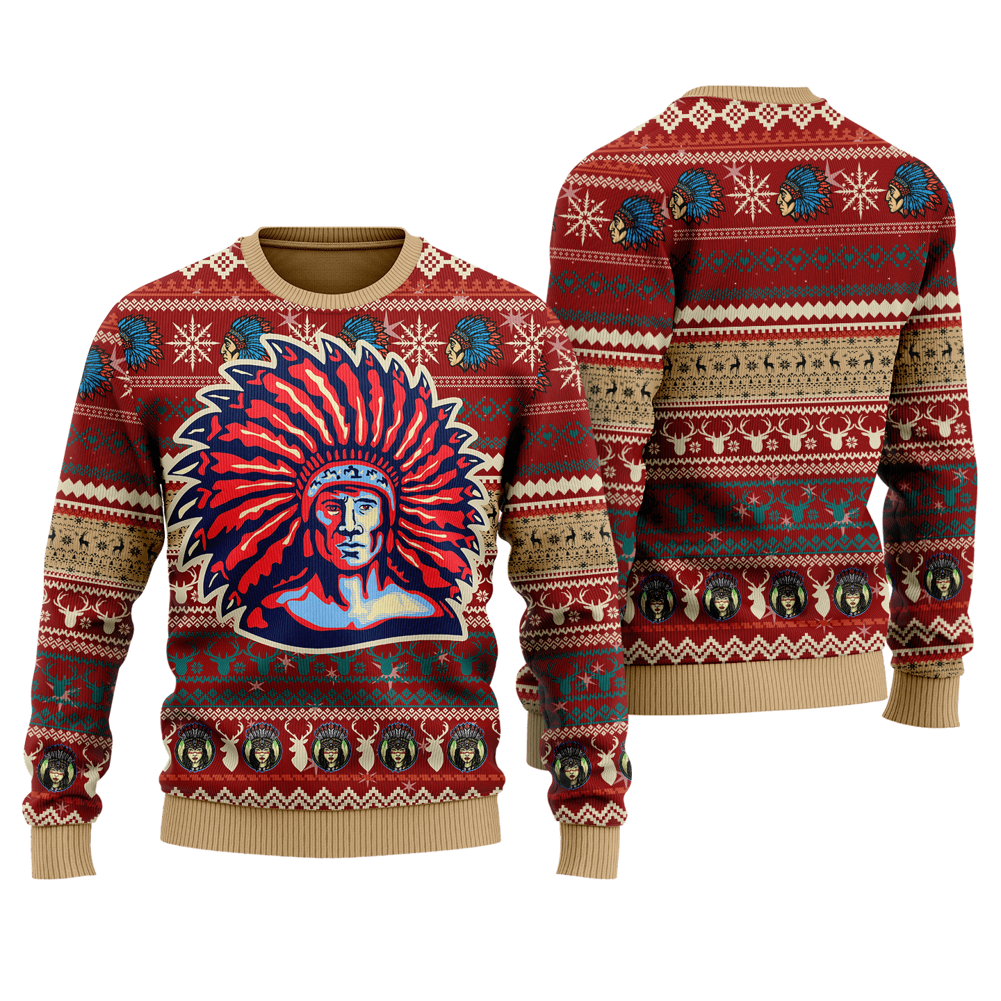 Native American 3D All Over Printed Unisex Shirts