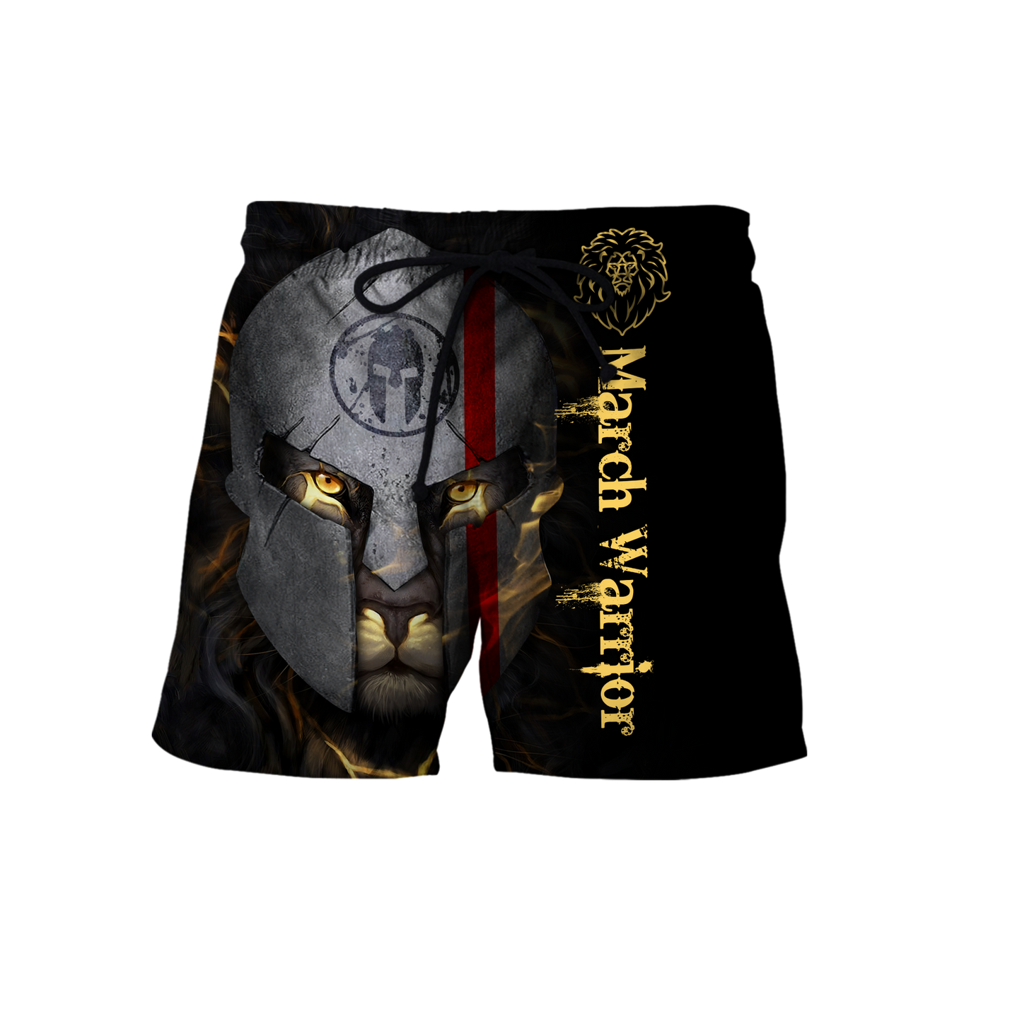 March Spartan Lion Warrior 3D All Over Printed Unisex Shirts