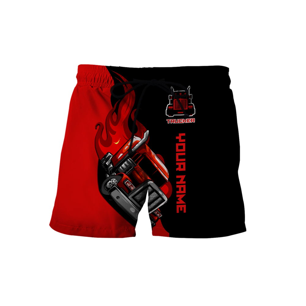 Truck Driver Customized Name 3D Unisex Shirts TNA10272004