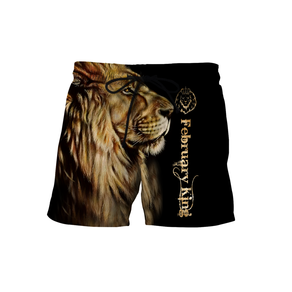 February King 3D All Over Printed Unisex Shirts