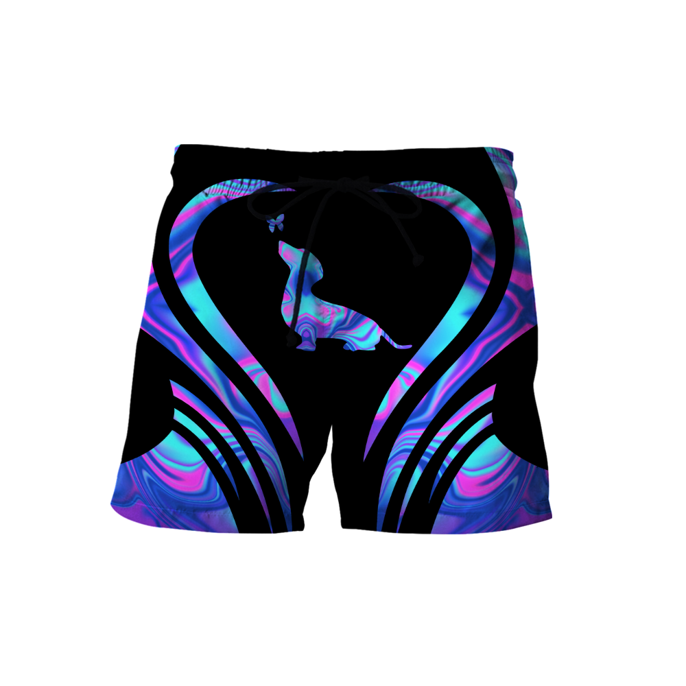Premium Dachshund Dog America Hologram Unisex Shirts DL20302004