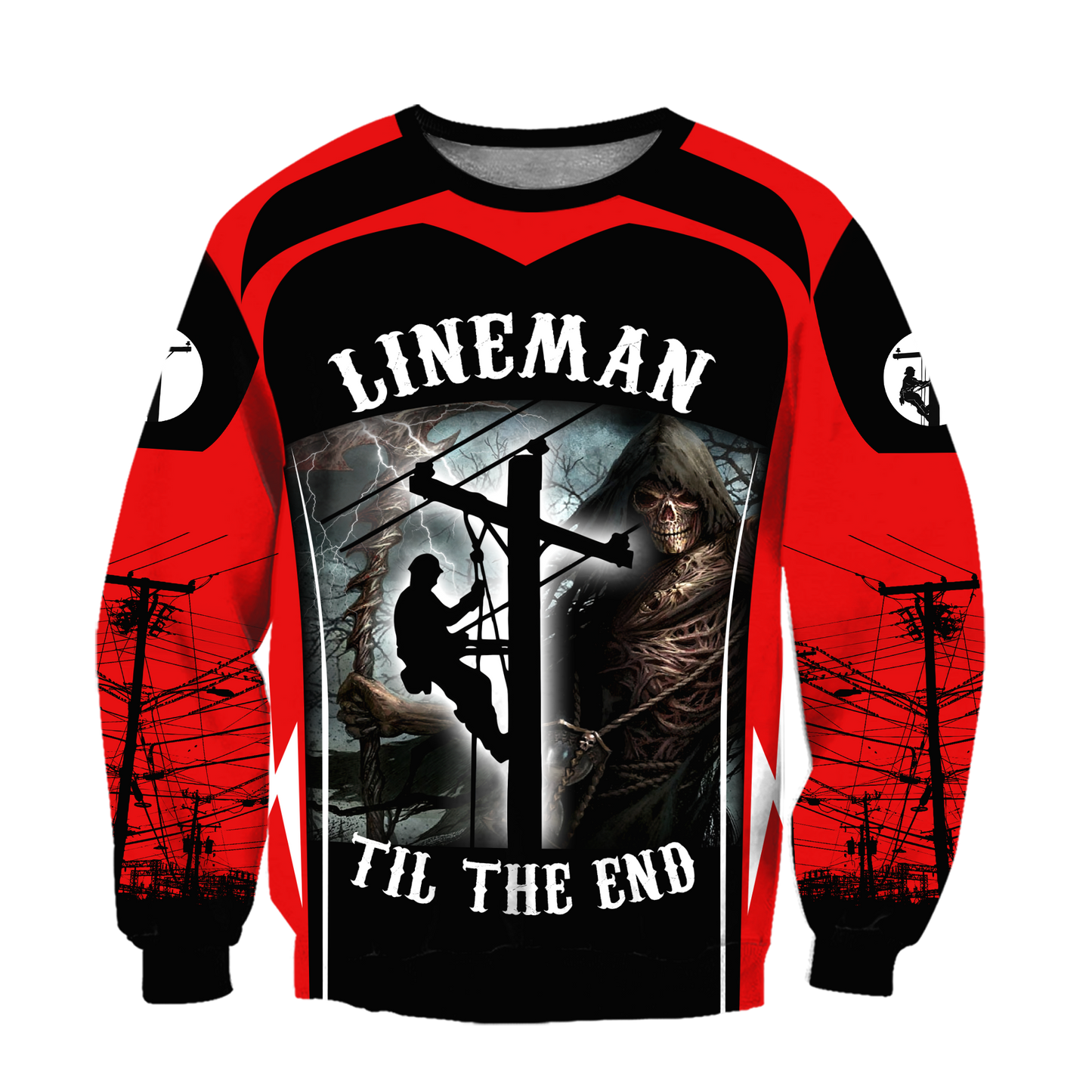 Premium Unisex All Over Printed Lineman Shirts MEI