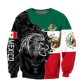 Mexican Aztec 3D All Over Printed Shirts For Men and Women