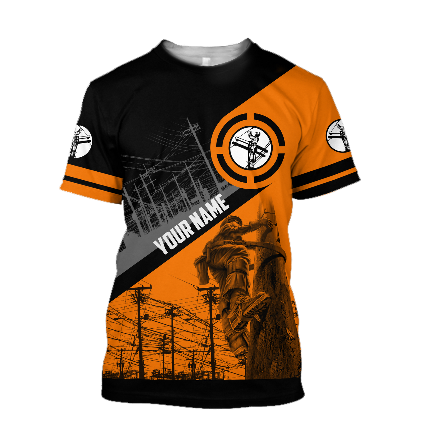 Premium Unisex All Over Printed Lineman Shirts MEI