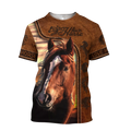 Love Horse 3D All Over Printed Shirt Hoodie For Men And Women Pi150401-Apparel-TA-T-Shirt-S-Vibe Cosy™