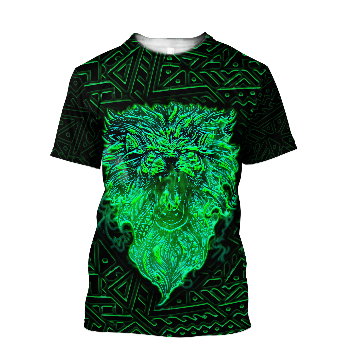 New zealand lion maori reggae 3d all over printed shirt and short for man and women-Apparel-PL8386-T-shirt-S-Vibe Cosy™
