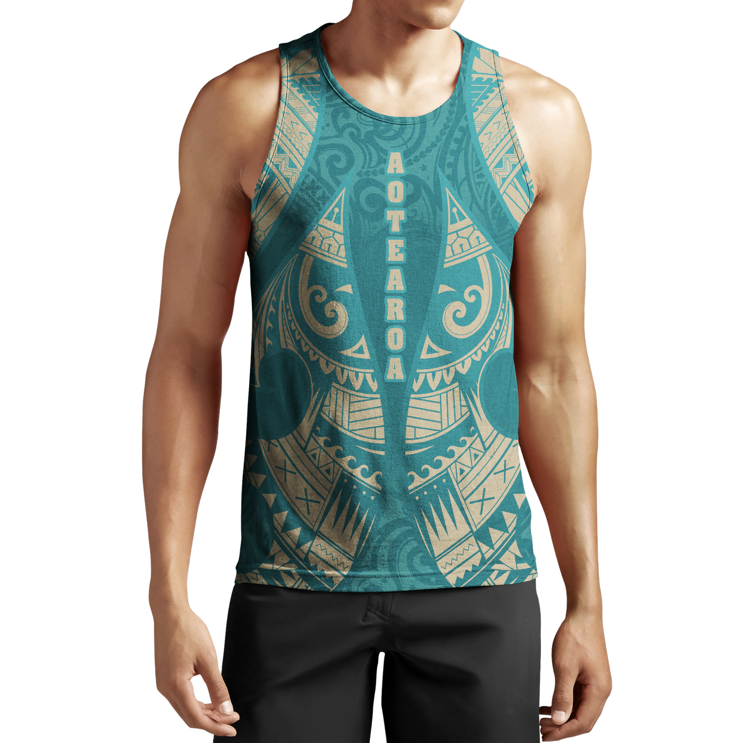 New Zealand Maori Hoodie, Hei Matau Tattoo Pullover Hoodie PL JJ150103-Apparel-PL8386-Tank top-S-Vibe Cosy™