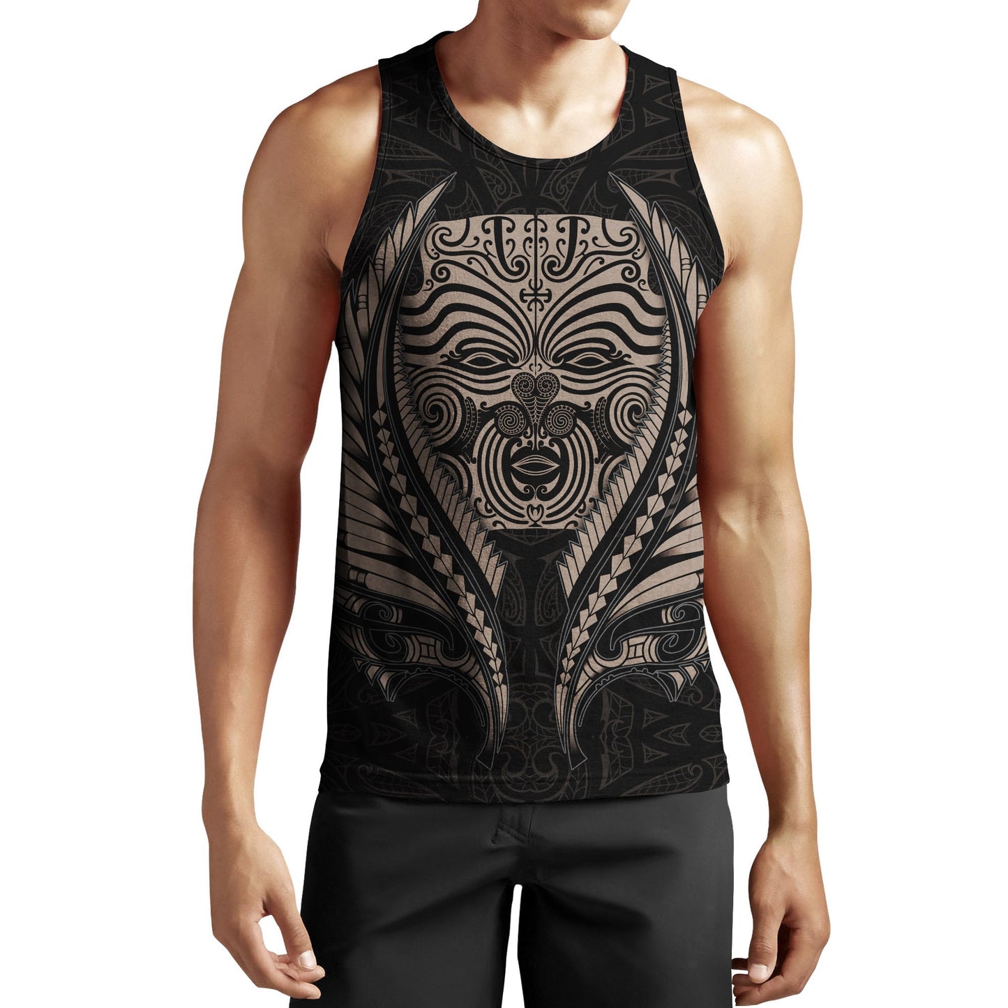 Aotearoa's Love Is Too Big In Me Hoodie Silver Fern Patterns Maori JJ241201 PL-Apparel-PL8386-Tank top-S-Vibe Cosy™