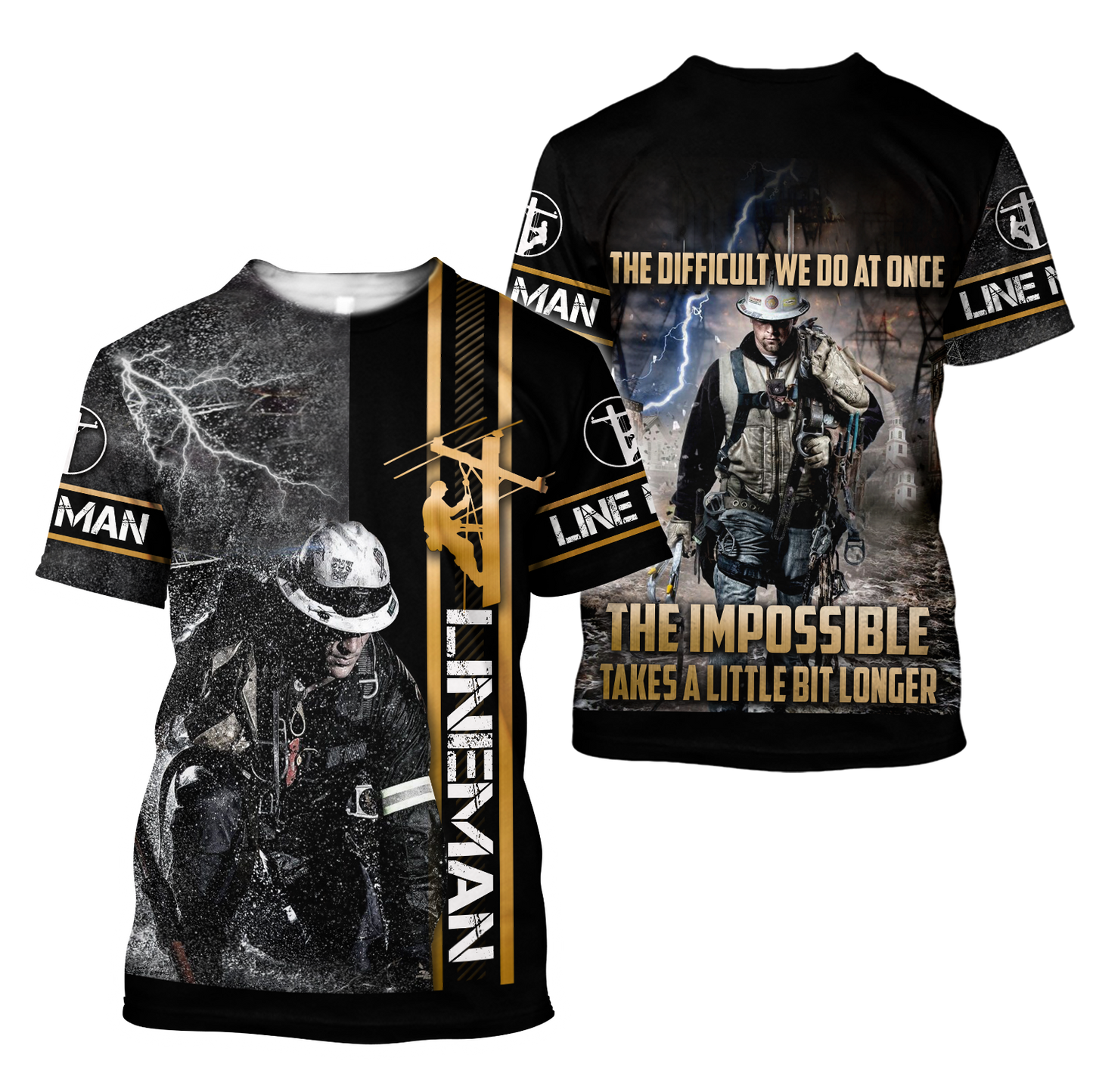 Premium Lineman All Over Printed Shirts For Men And Women MEI