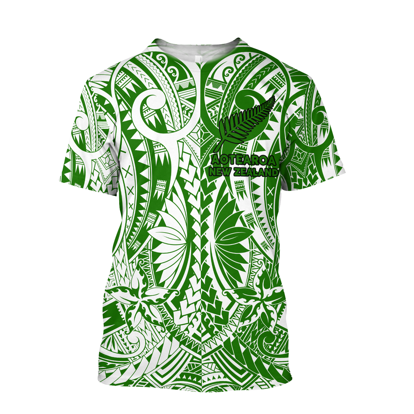 New zealand Aotearoa silver fern classic 3d all over printed