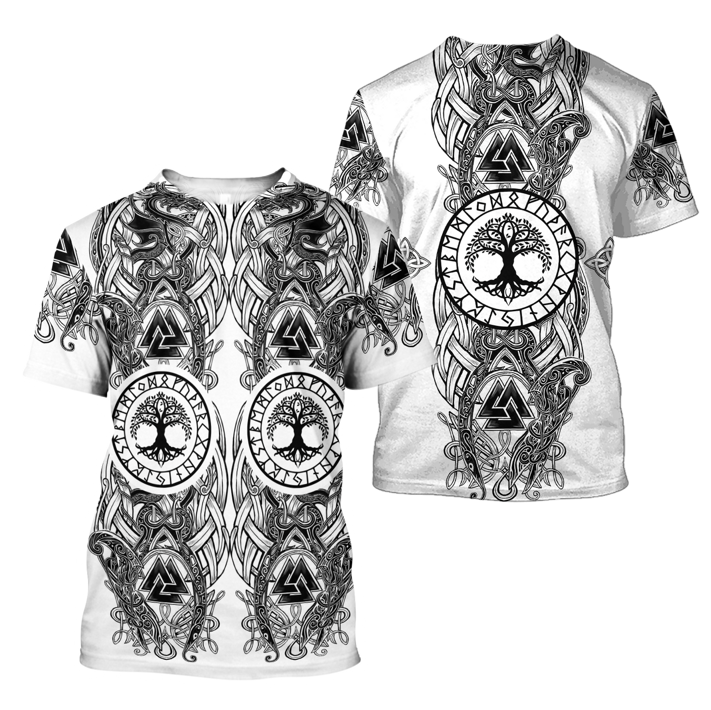 Viking 3D All Over Printed Unisex Shirts
