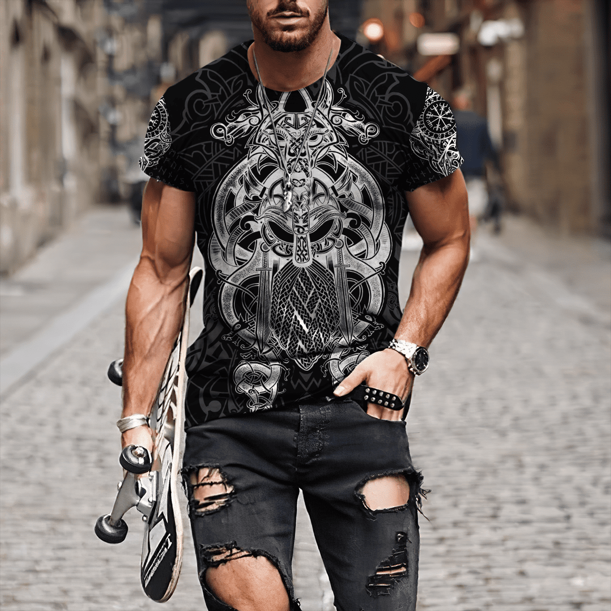Viking 3D All Over Printed Unisex Shirts