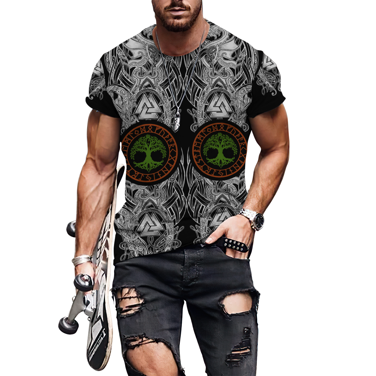 Viking 3D All Over Printed Unisex Shirts