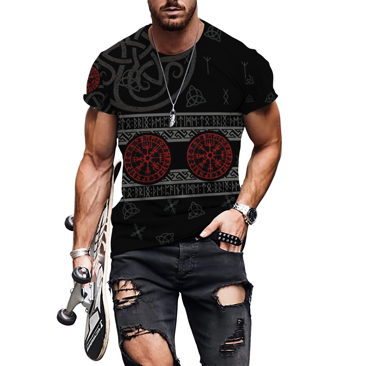 Viking 3D All Over Printed Unisex Shirts