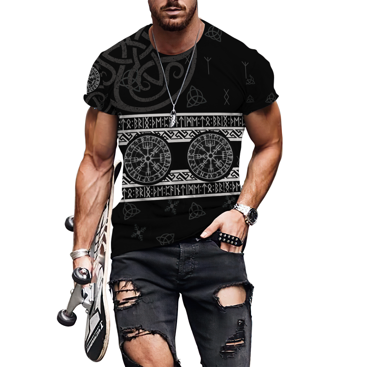 Viking 3D All Over Printed Unisex Shirts