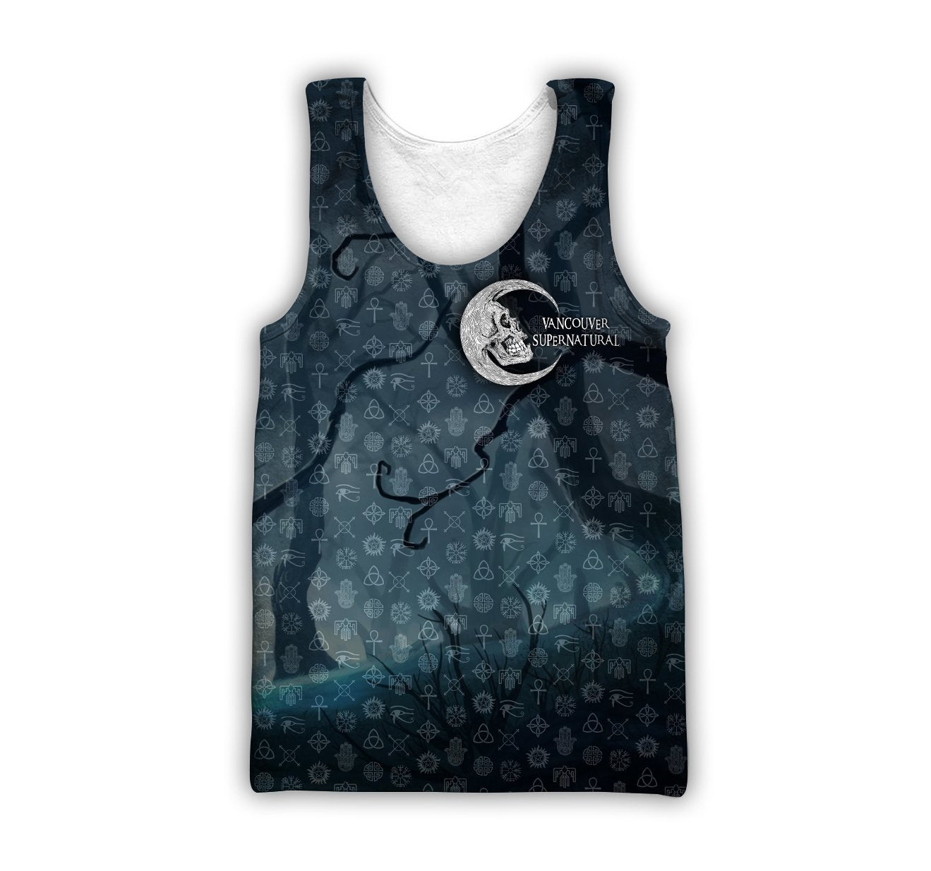 Vancouver Supernatural Ghost Hunting Teams 3D all over printed for men and women TR0705201-Apparel-Huyencass-Tank Top-S-Vibe Cosy™