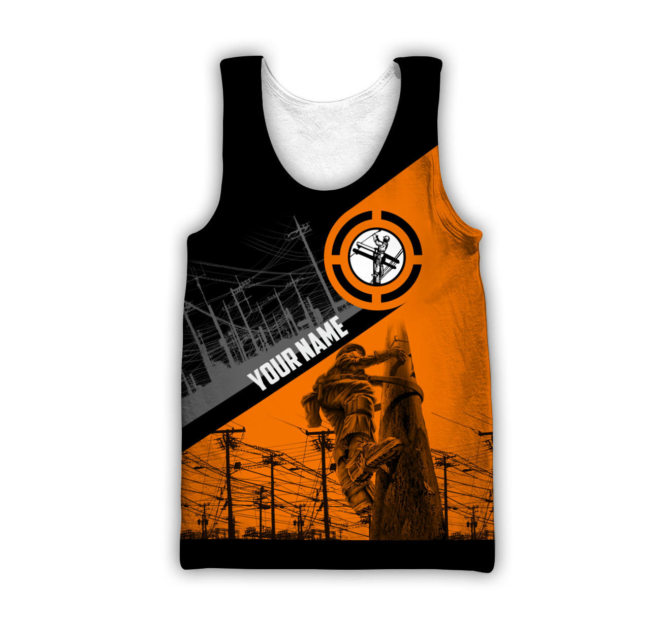 Premium Unisex All Over Printed Lineman Shirts MEI