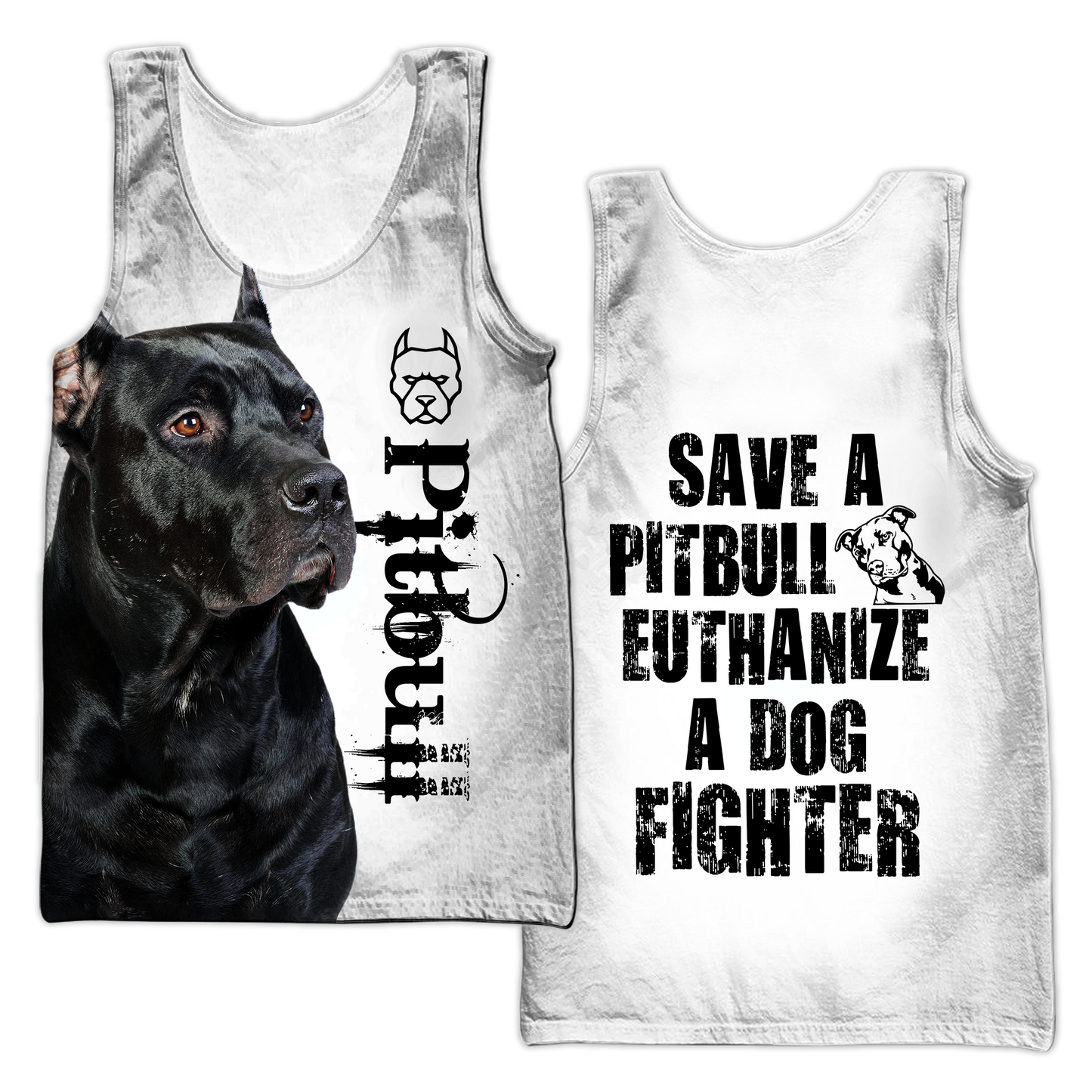 Save the Pit Bull Terrier Unisex Shirts Pi09102002