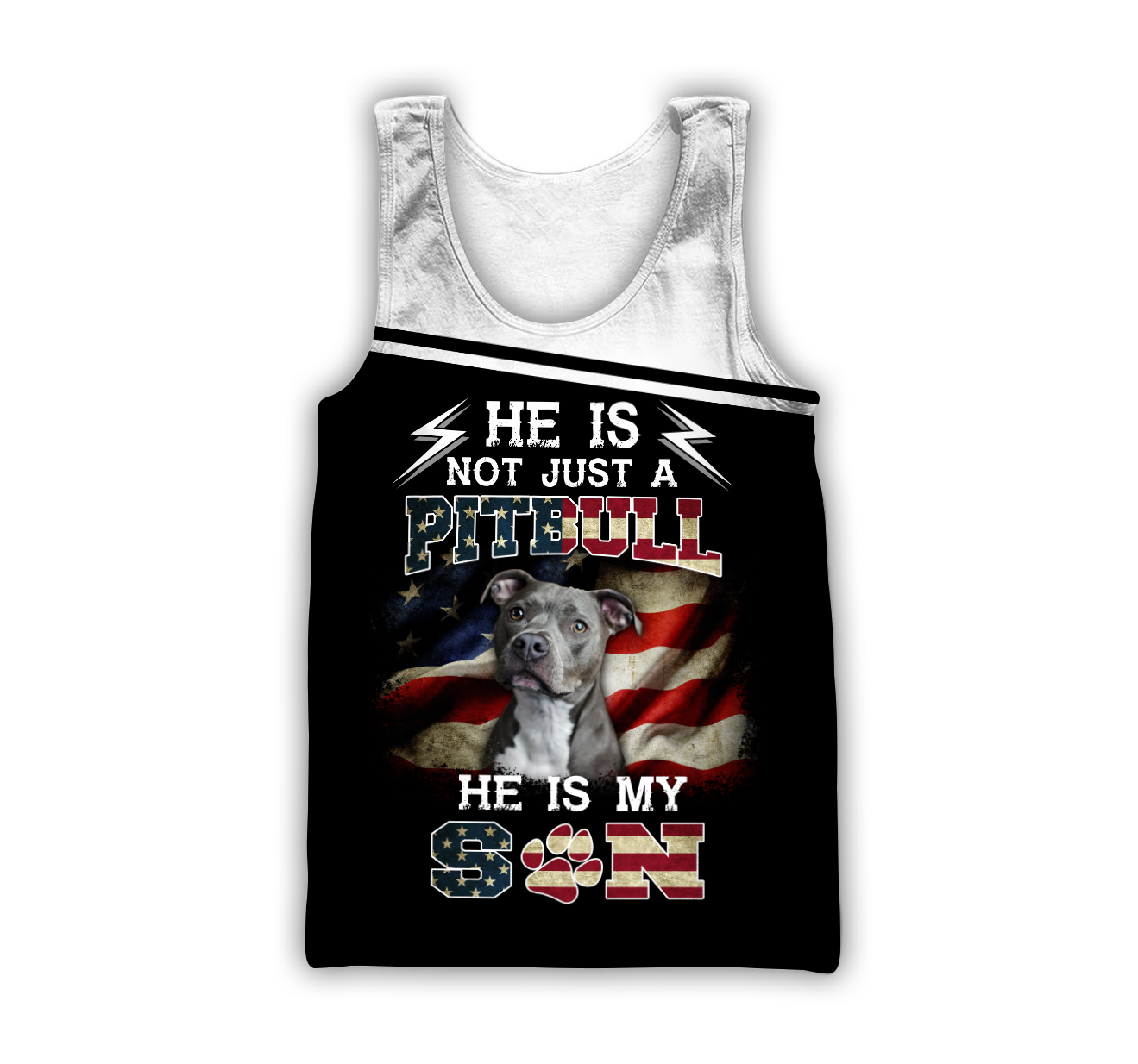 Premium Pit Bull Terrier He is My Son Unisex Shirts