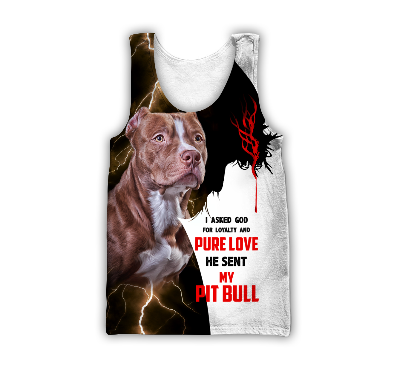 Premium God Sent Me My Pit Bull Unisex Shirts DL1006206