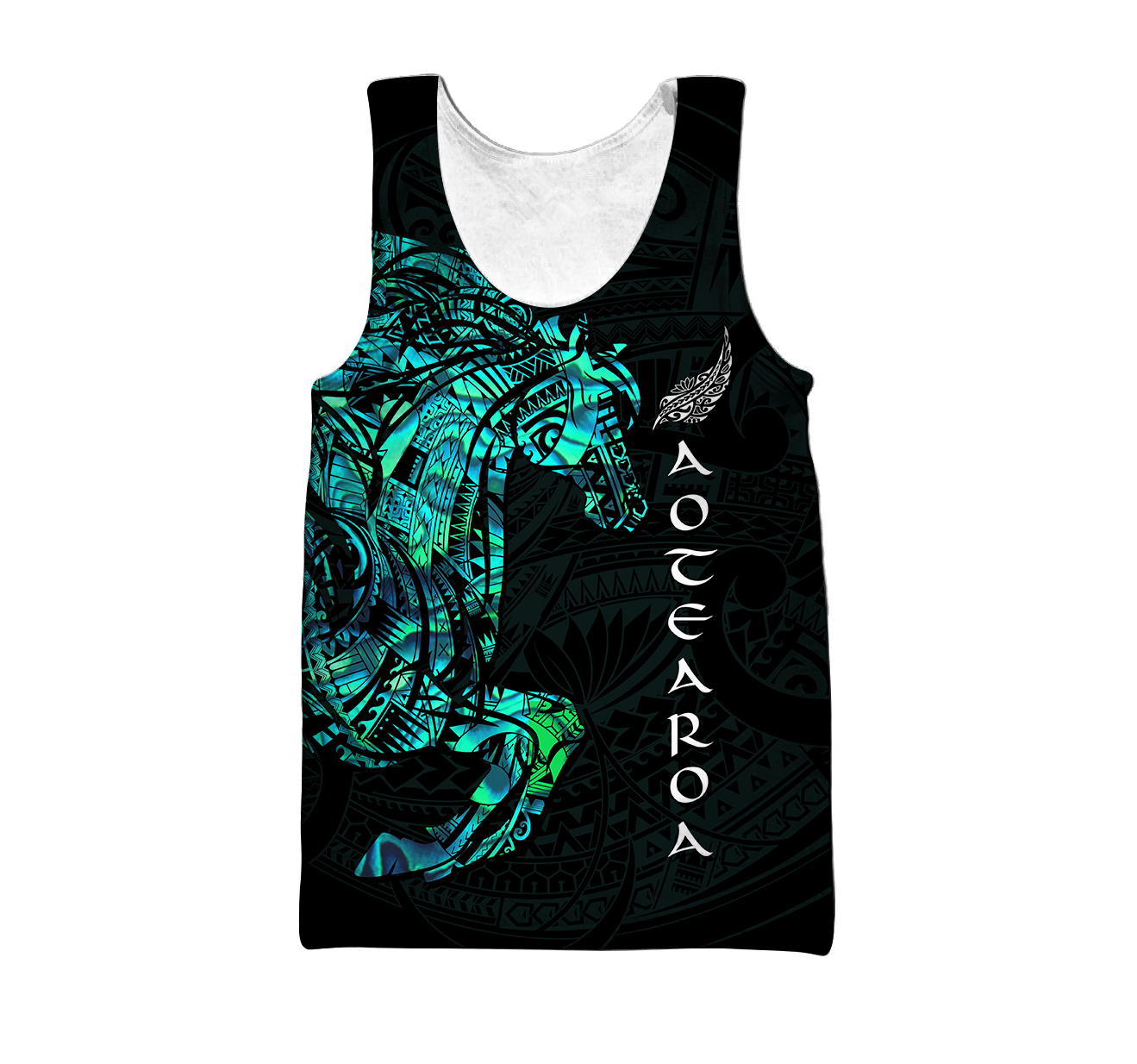 Horse Aotearoa Maori manaia 3d all over printed shirt and short for man and women-Apparel-PL8386-Tank top-S-Vibe Cosy™